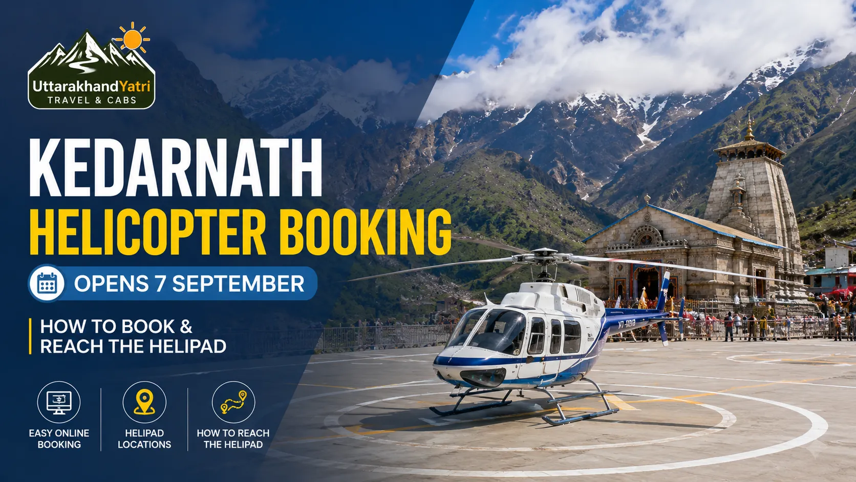 Kedarnath Helicopter Package: Taxi + Heli Combined Guide