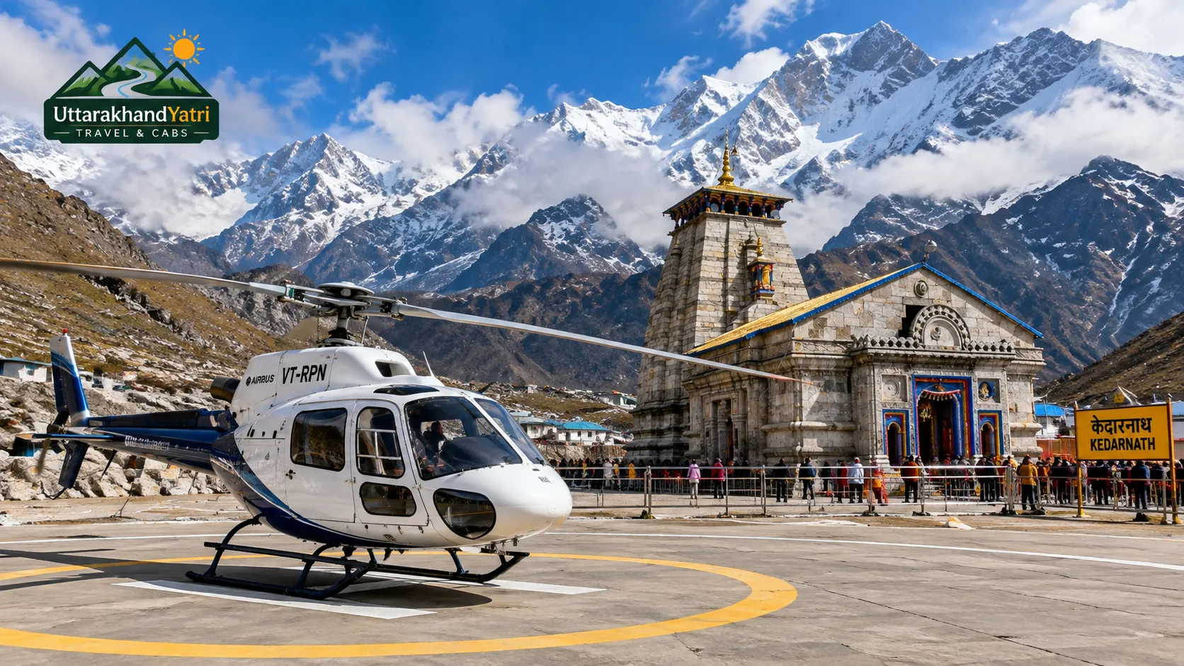 Kedarnath Helicopter Booking Opens 22 September: 1-15 October Dates